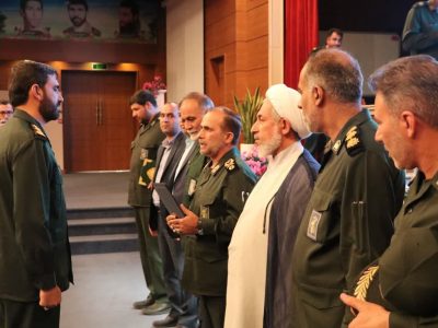 مسلم محمدی، فرمانده جدید سپاه ثارالله شیراز شد