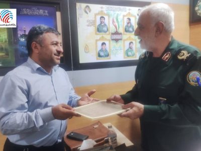 تجلیل از محمود صابری‌زاده؛ خبرنگار دفاع مقدس در استان فارس