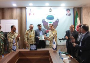 تقدیر از سرباز نخبه و نمونه علمی آرش جوابی