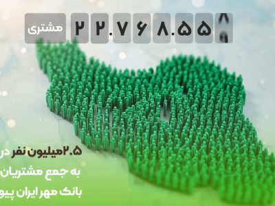 افزایش۲.۵ میلیون نفری مشتریان، جایگاه بانک مهر ایران را تقویت کرد