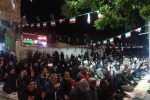 آیین معنوی نماز استغاثه در بلوار گلستان شیراز