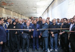 افتتاح زیرگذر شهید فریدون عباسی در شیراز /تاکید شهردار بر آرامش شهروندان در کنار عملیات عمرانی