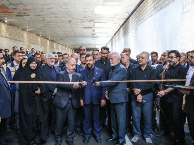 افتتاح زیرگذر شهید فریدون عباسی در شیراز /تاکید شهردار بر آرامش شهروندان در کنار عملیات عمرانی