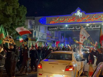 صد شب حضور میدانی‌ِ کاروانِ خودرویی مسجد حسن بن علی(ع) محله شیشه گری در شهر شیراز