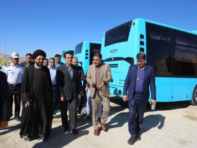 ۲۰ دستگاه اتوبوس جدید به ناوگان حملونقل عمومی صدرا پیوست